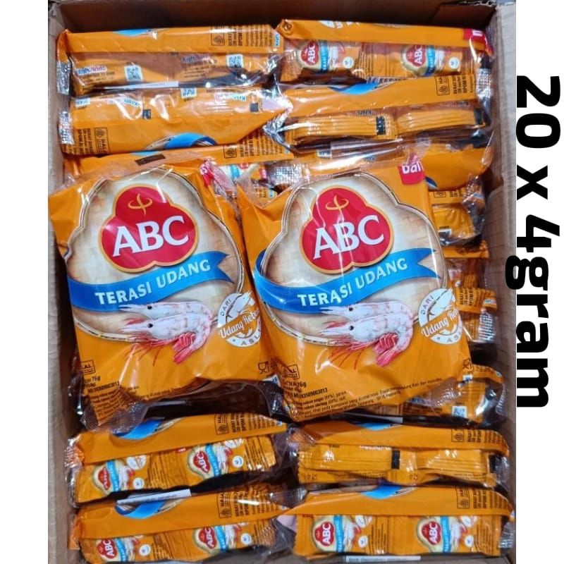 

ABC Udang Terasi// Sambal Udang Terasi 20X4.2gr