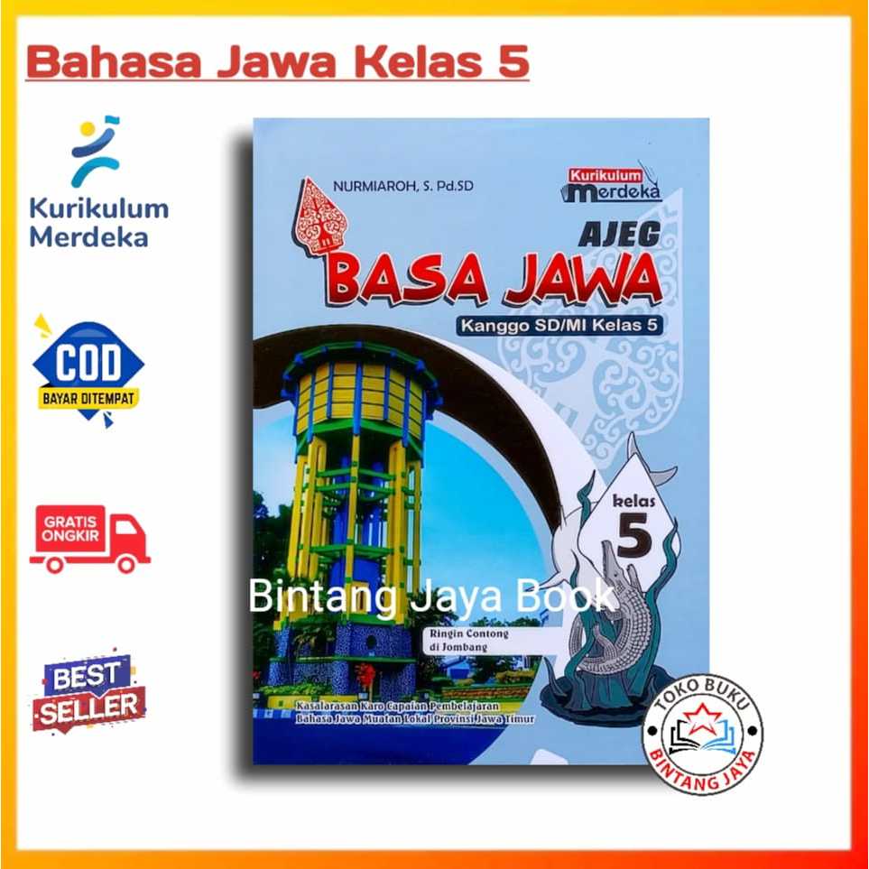 Buku Siswa Ajeg Basa Jawa Kelas 5 SD/MI Kurikulum Merdeka - Buku Bahasa Jawa Kurikulum Merdeka Untuk