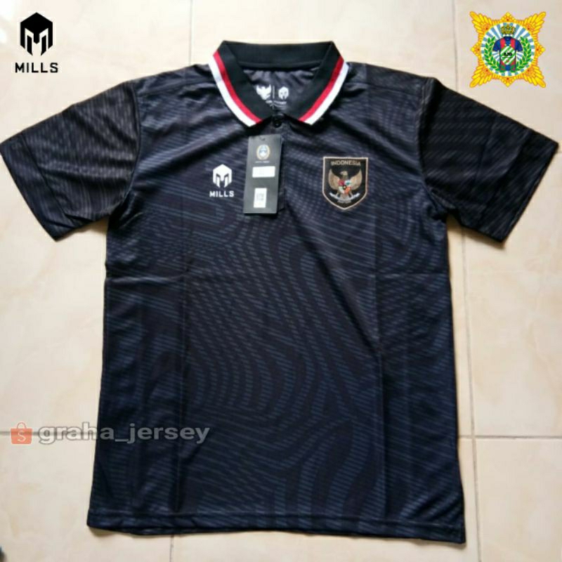 Jersey TIMNAS INDONESIA Third 2023 GRADE ORI World Cup Hitam 3rd Terbaru GO Piala Dunia