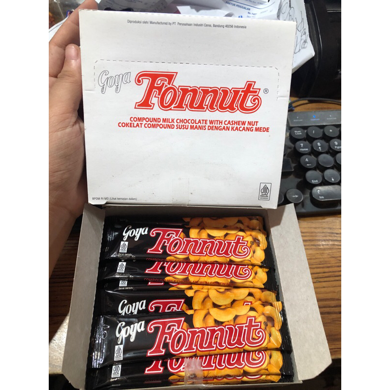 

Coklat Goya Fonnut 20 x 8gr