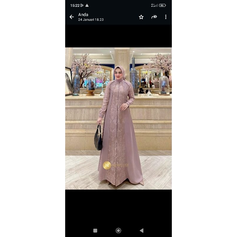 pesanan gamis helena