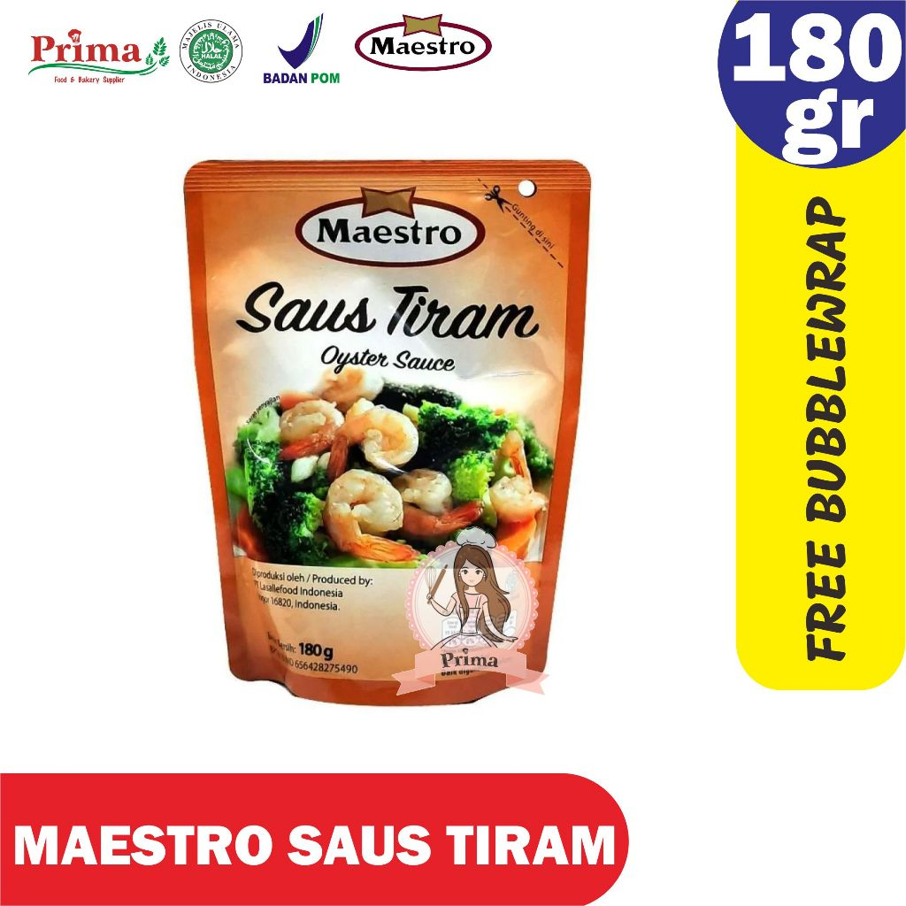 

Maestro Saus Tiram Pouch 180 Gr