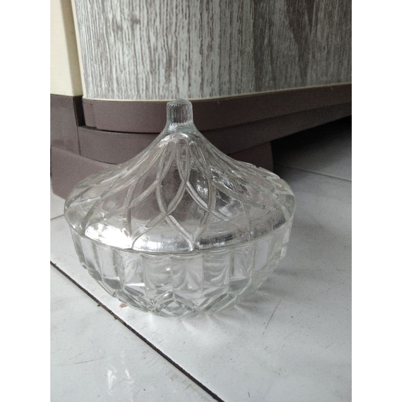 Candy Pot / Toples Permen Kristal / Toples Kue Kering / Toples Souvenir