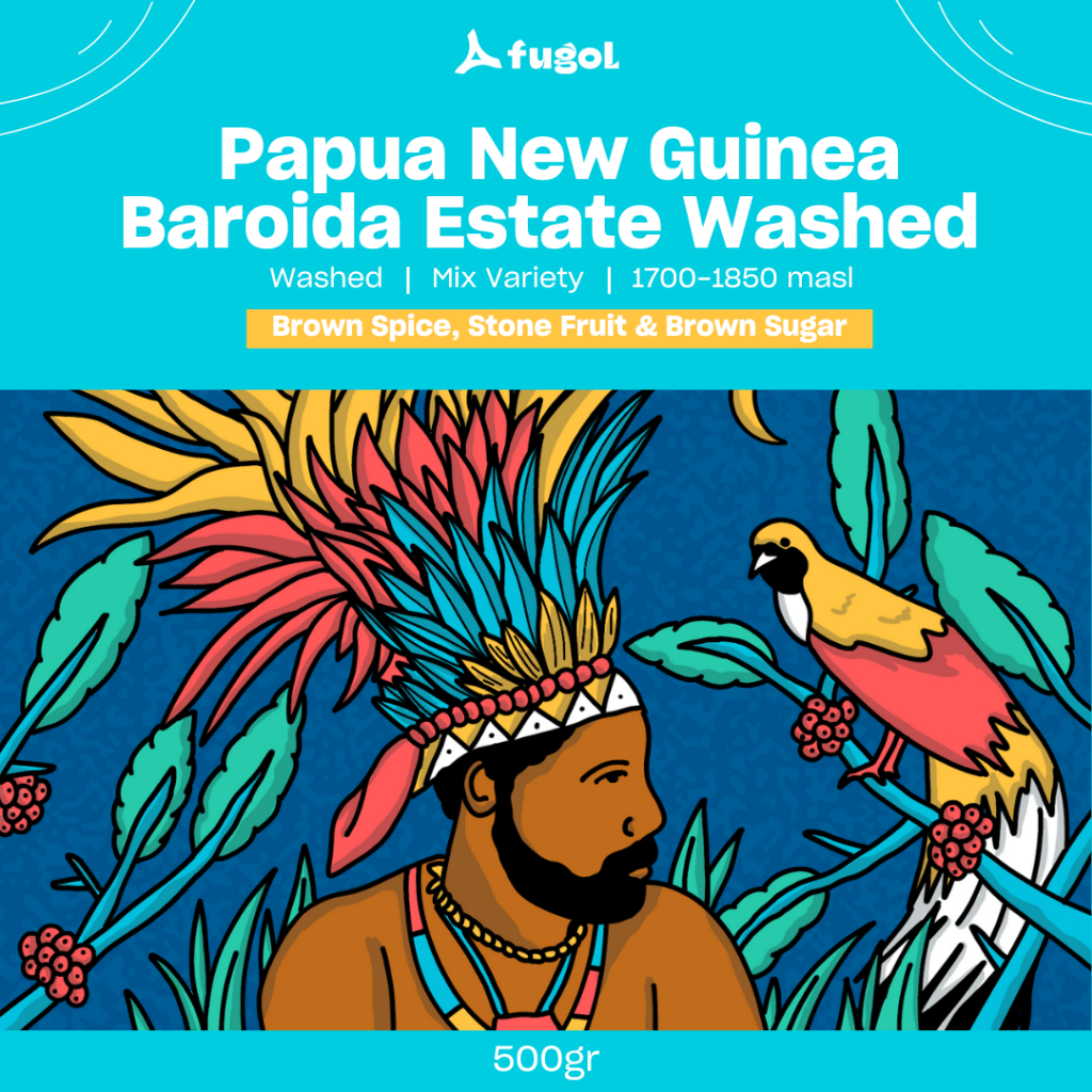 

Kopi Arabika PAPUA NEW GUINEA WASHED (500 gr) Specialty Coffee Beans