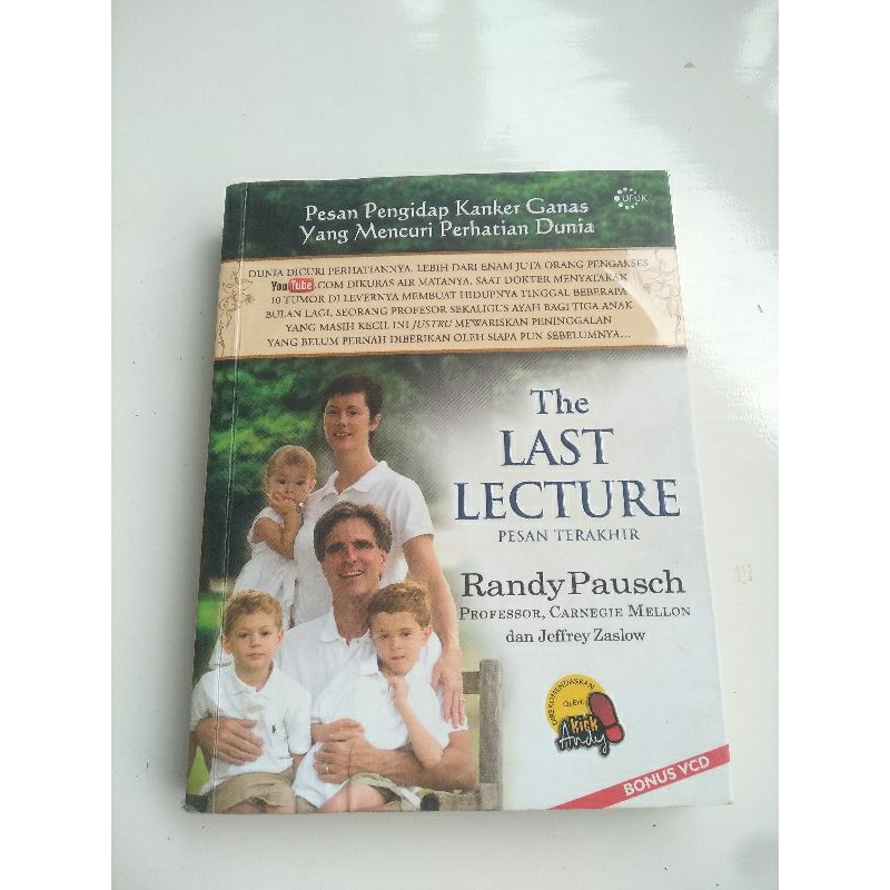 BUKU THE LAST LECTURE / PESAN TERAKHIR