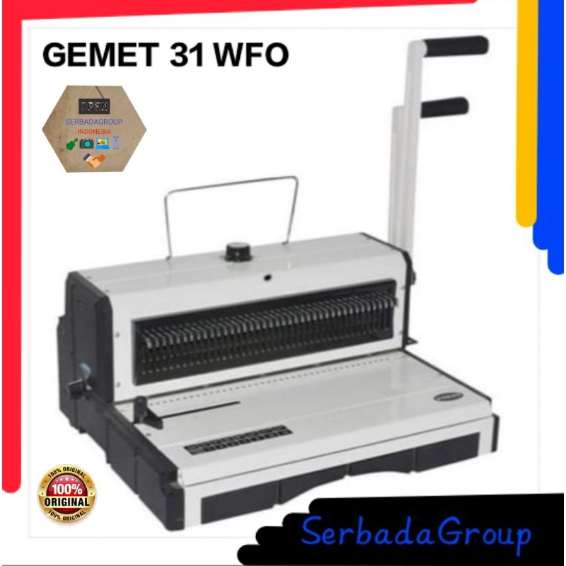 

Mesin Jilid Spiral GEMET 31 WFO