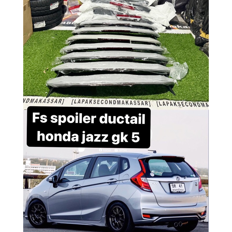 spoiler ductail honda jazz gk 5 / gp5