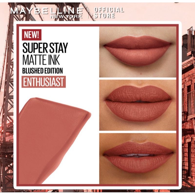 MAYBELLINE Superstay Matte Ink Liquid Lip Matte 365 Enthusiast 