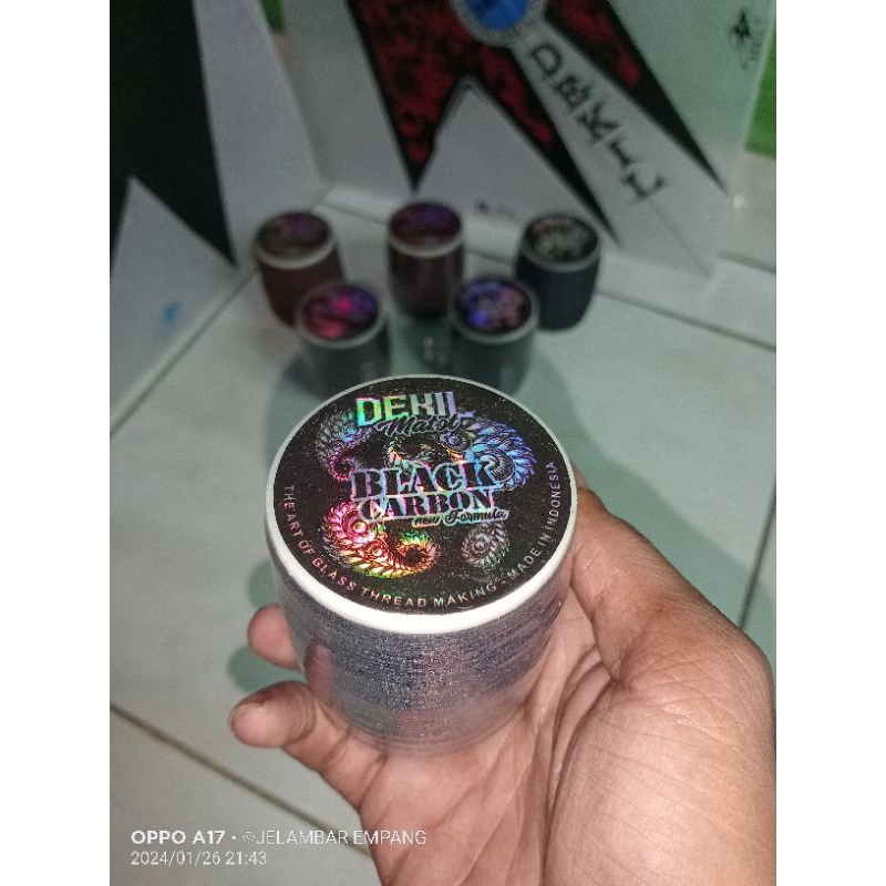 Gelasan Matot Gold Import Dekil Mp2 dan Black Carbon Original Product