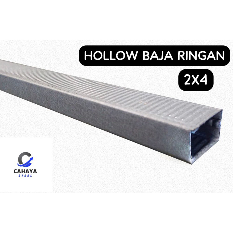 Hollow Plafon Baja Ringan 2X4