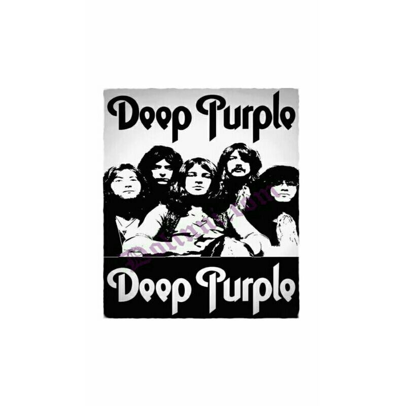 

sticker band rock deep purple uk besar dan bahan anti air kualitas oke