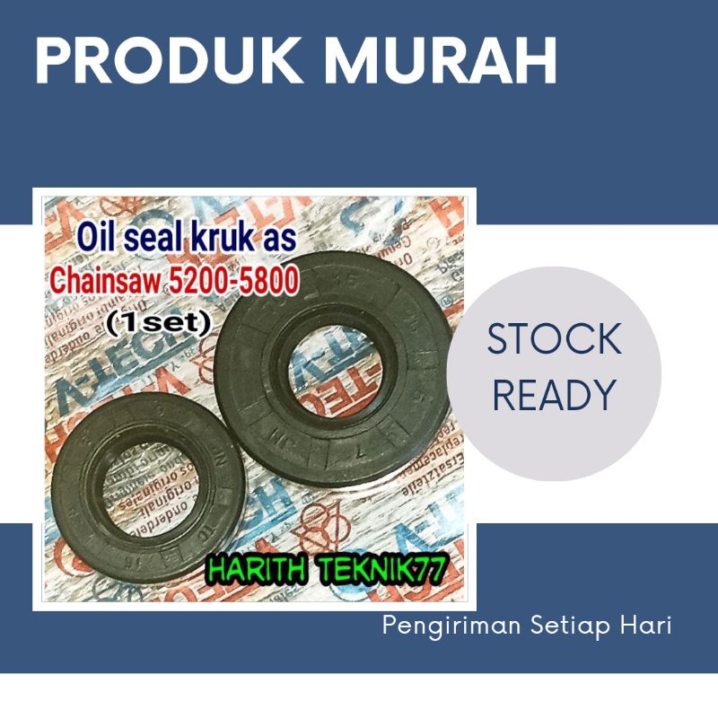 oil seal crankshft chainsaw 5200/5800