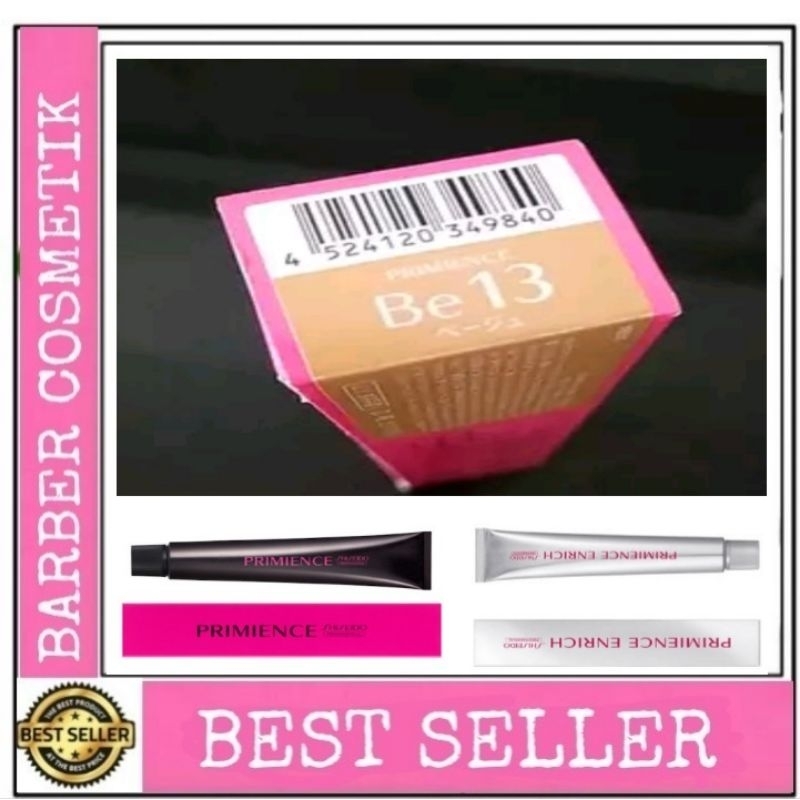 cat rambut shiseido hair color shiseido BE 13 pewarna rambut shiseido