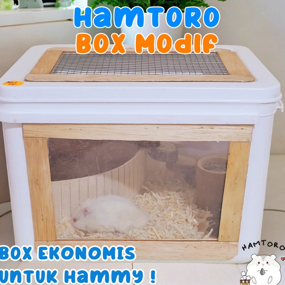 Grosir Pemesanan  Box Es Krim Modif Kandang Hamster Besar