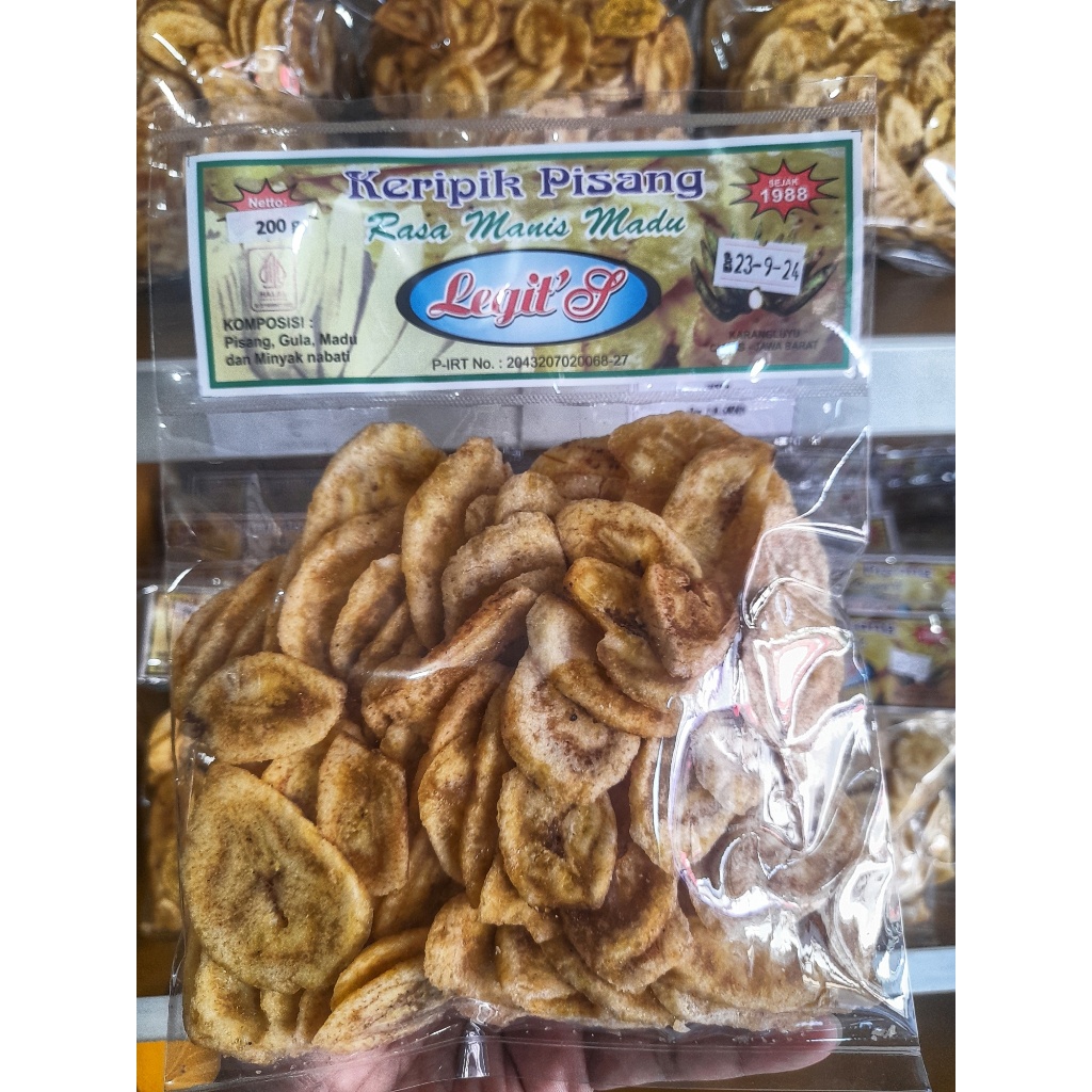 

Keripik Pisang Madu Legit'S Khas Ciamis 200gr