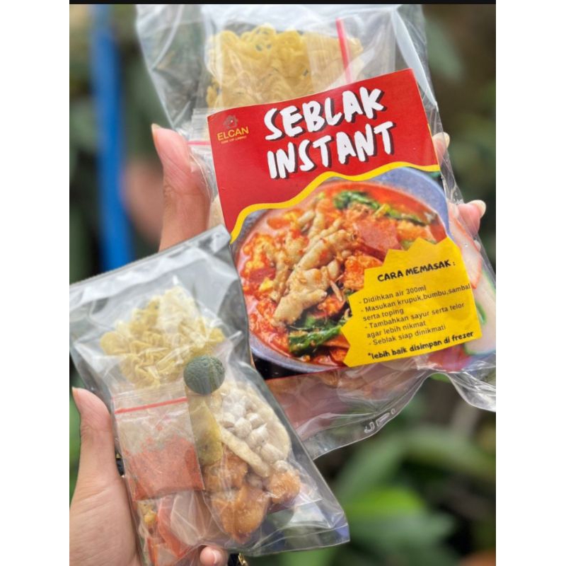 

SEBLAK INSTAN ELCAN
