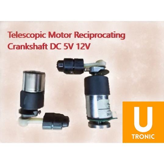 Telescopic Motor Reciprocating Low Speed DC 12V (8408)