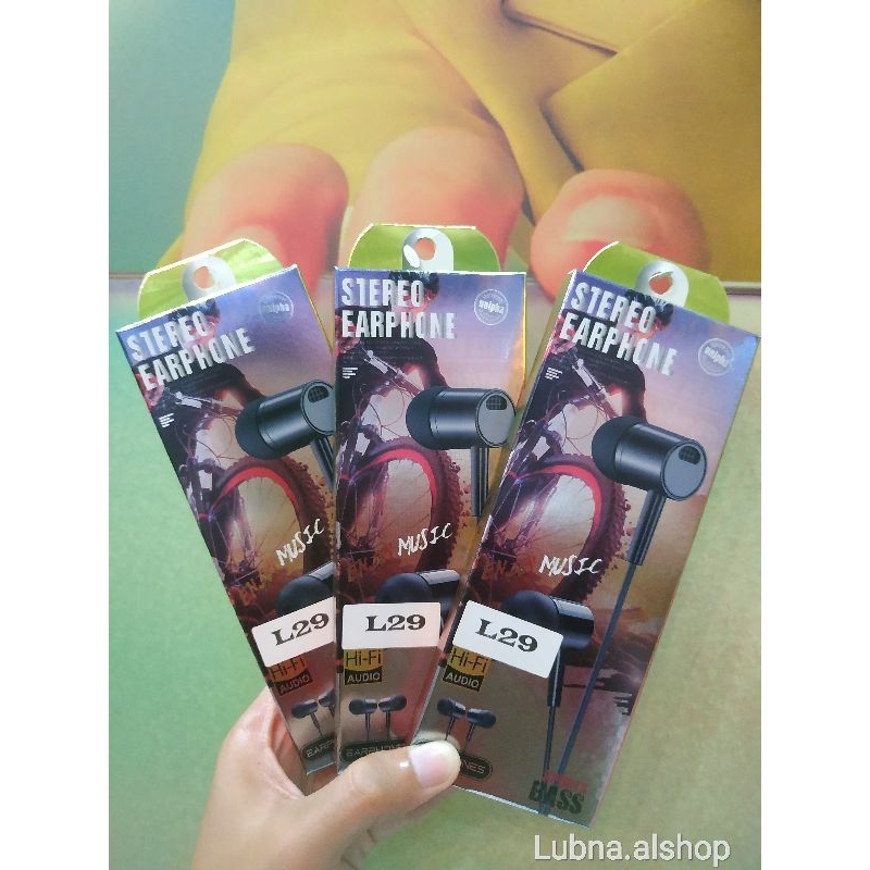 Handsfree Murah Handsfree Extra Bass Handsfree L29 HF murah