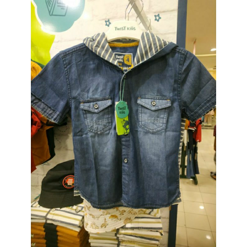 kemeja twist kids