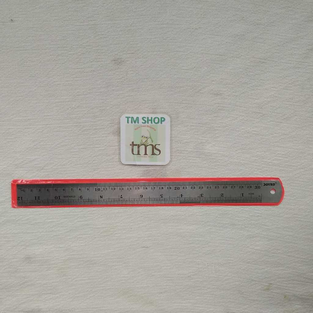 

Penggaris / Ruler Besi Stainless Joyko Tebal Anti Karat Panjang 30cm
