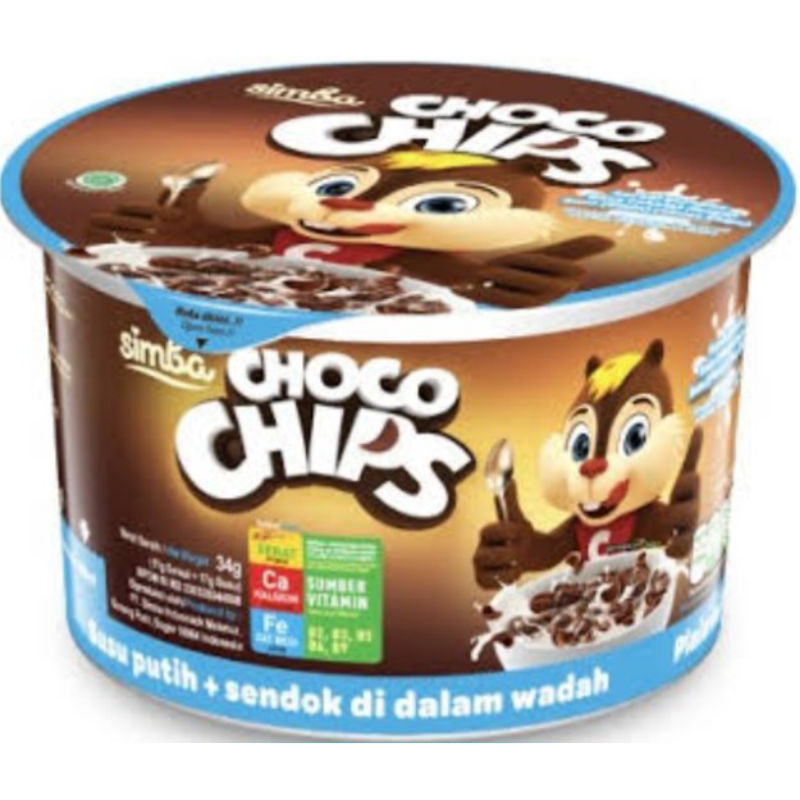 

Simba Choco Chips Cup Vanilla