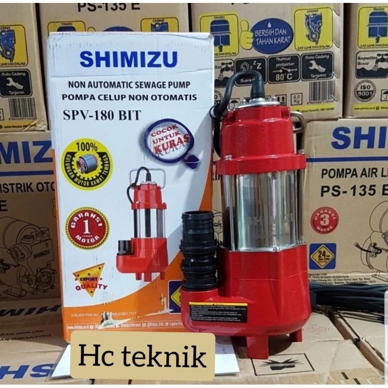 Pompa Celup shimizu spv 180 bit