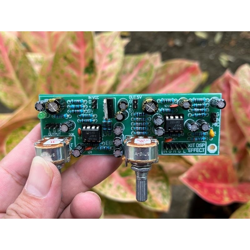 Kit penguat mic mixer untuk kit effect DSP 99