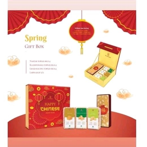 Holland Bakery - Spring Gift Box Hampers Chineese New Year / Imlek