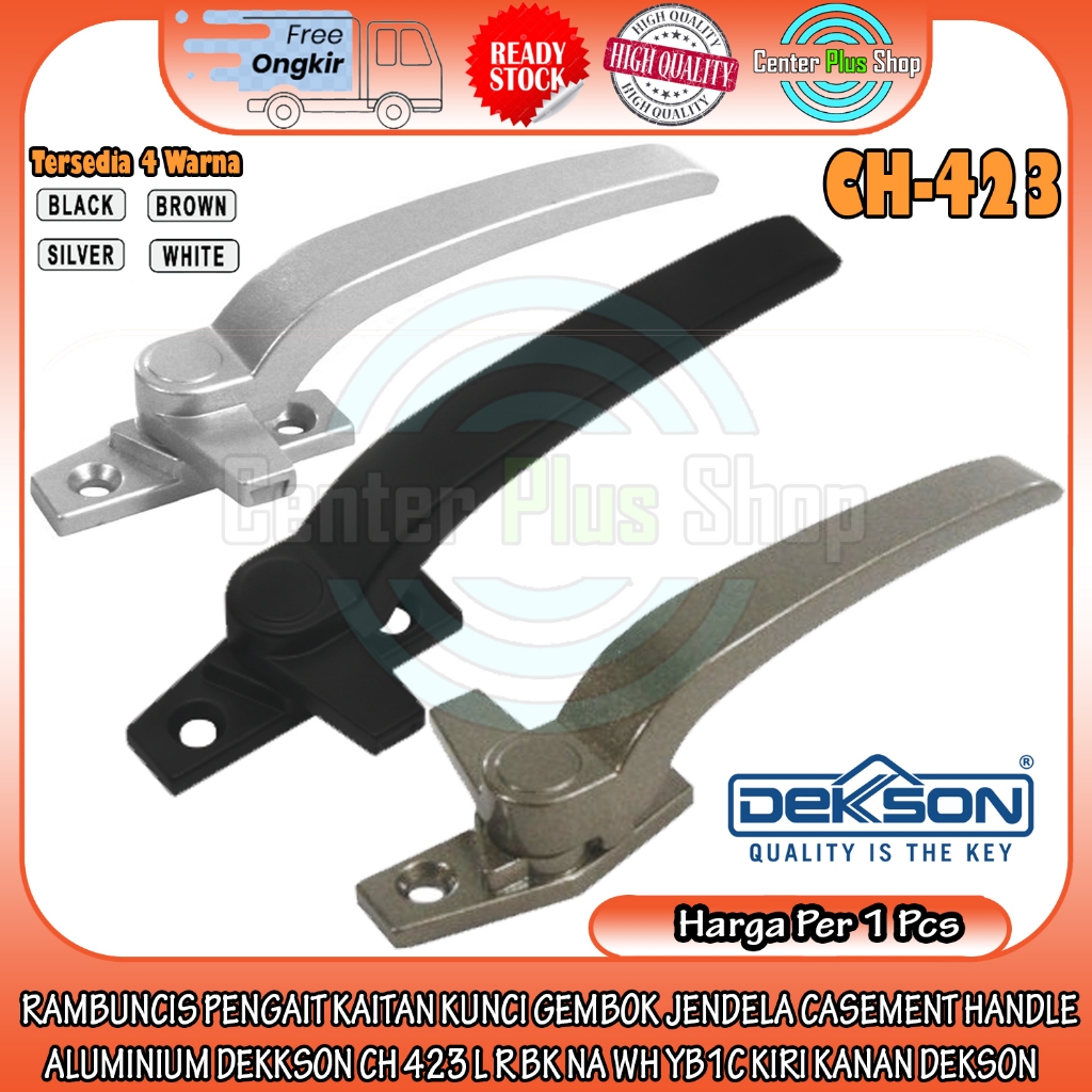 Rambuncis Pengait Kaitan Kunci Dekkson Ch 423 L R Bk Na Wh Yb1c Kiri Kanan Dekson Gembok Jendela Cas