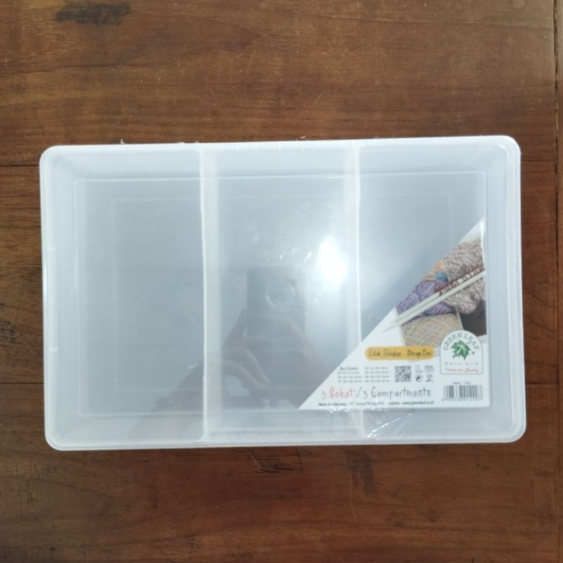 Kotak Sekat/Kotak Penyimpanan Reiko 1420 Green Leaf