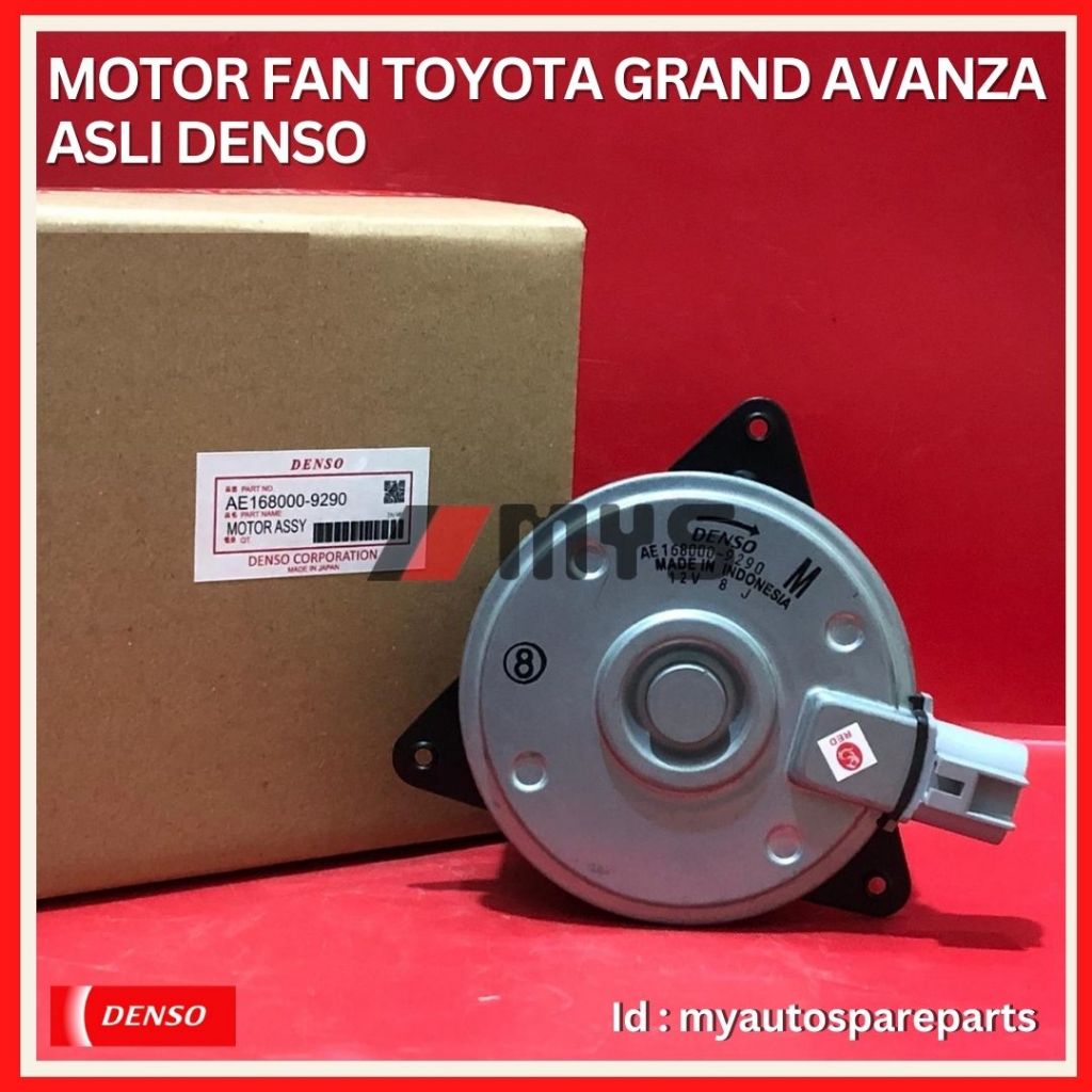 MOTOR FAN RADIATOR AC Mobil TOYOTA Grand Avanza ASLI DENSO