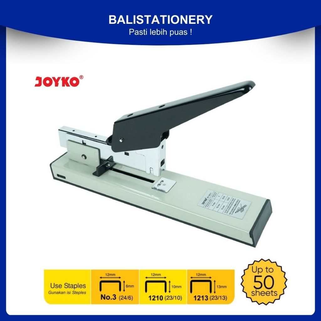

Stapler Jepretan Heavy Duty Stapler / Stepler Heavy Duty Joyko HD-12N/13