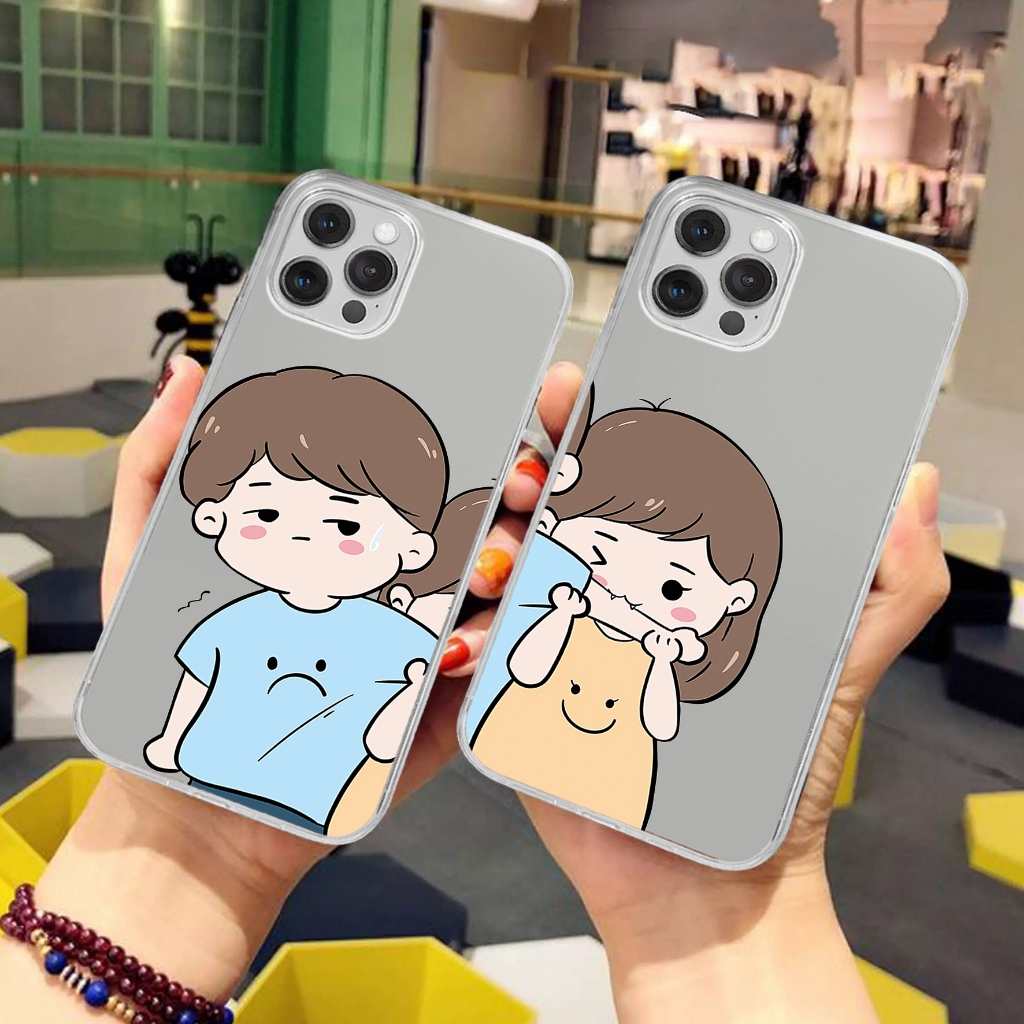Case Motif COUPLE GIGIT XIAOMI REDMI 7 10A REDMI 9 NOTE7 REDMI 6A REDMI 5 POCO M5S POCO F3 REDMI 5PL