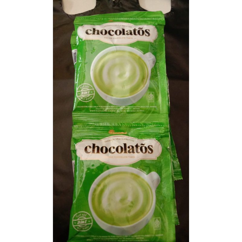 

CHOCOLATOS DRINK - COKLAT - MATCHA - COFFE RENCENG (10 SACHET)