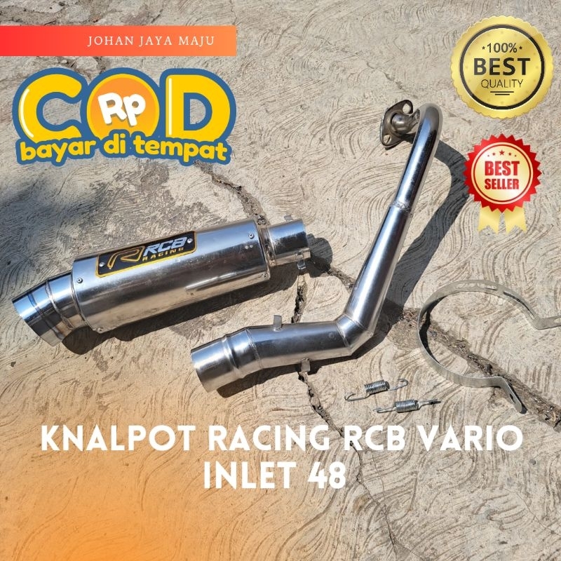 Knalpot RCB Vario Knalpot Racing RCB Buat Vario 110, Vario 125, Vario 150, Vario 160