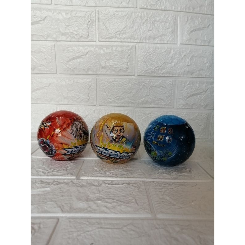 Mainan Gasing BeyBlade Bentuk Bulat Burst Karakter Kartun/Gasing BeyBlade Tarikan Launcher /Kabel