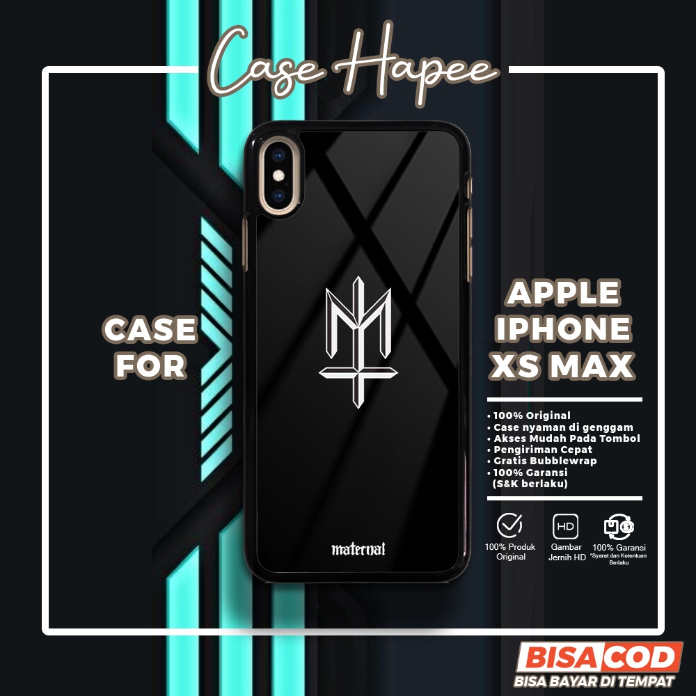 Case Iphone Xs Max Casing Iphone Xs Max [ALLB] Casehapee Case Glossy Case Aesthetic Custom Case Prem