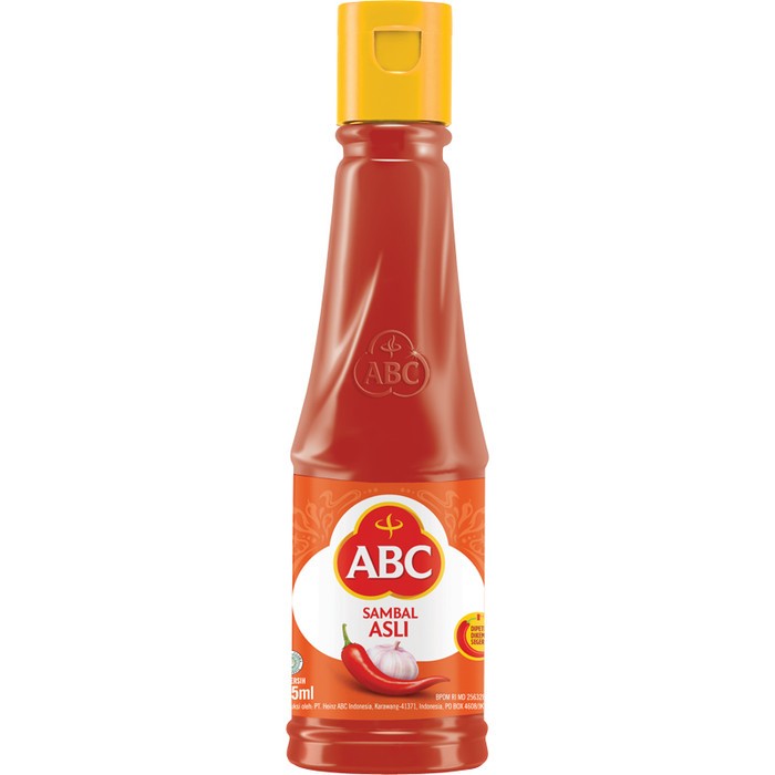 

Saos Sambal ABC Asli Botol 135ml