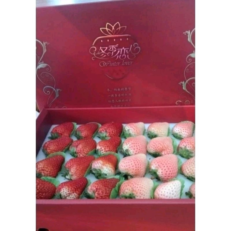 

Strawberry RRC MIX Red & Pink Premium / Box