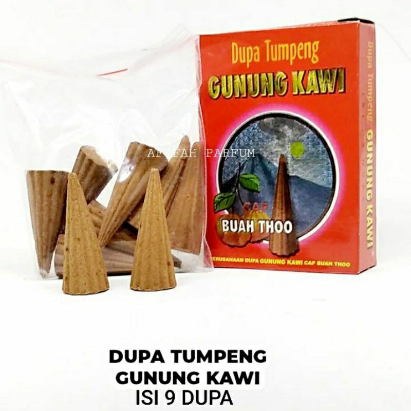 Dupa Kerucut Gunung Kawi 1Bungkus Isi 9 Tumpeng / Buhur Pengharum Ruangan Aromaterapi
