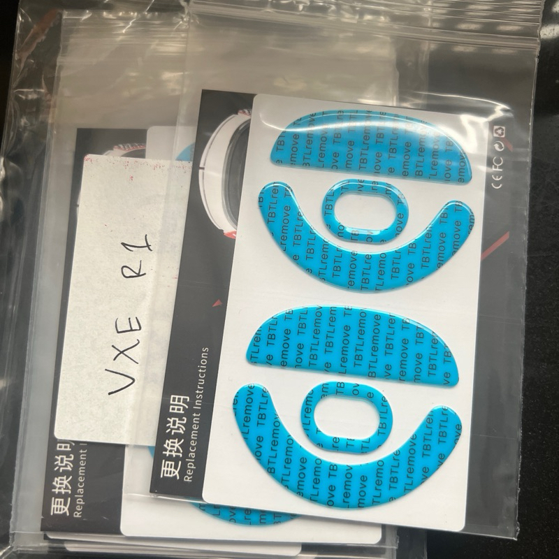 TBTL Mouse Feet Sticker PTFE Teflon VGN VXE R1 / R1S