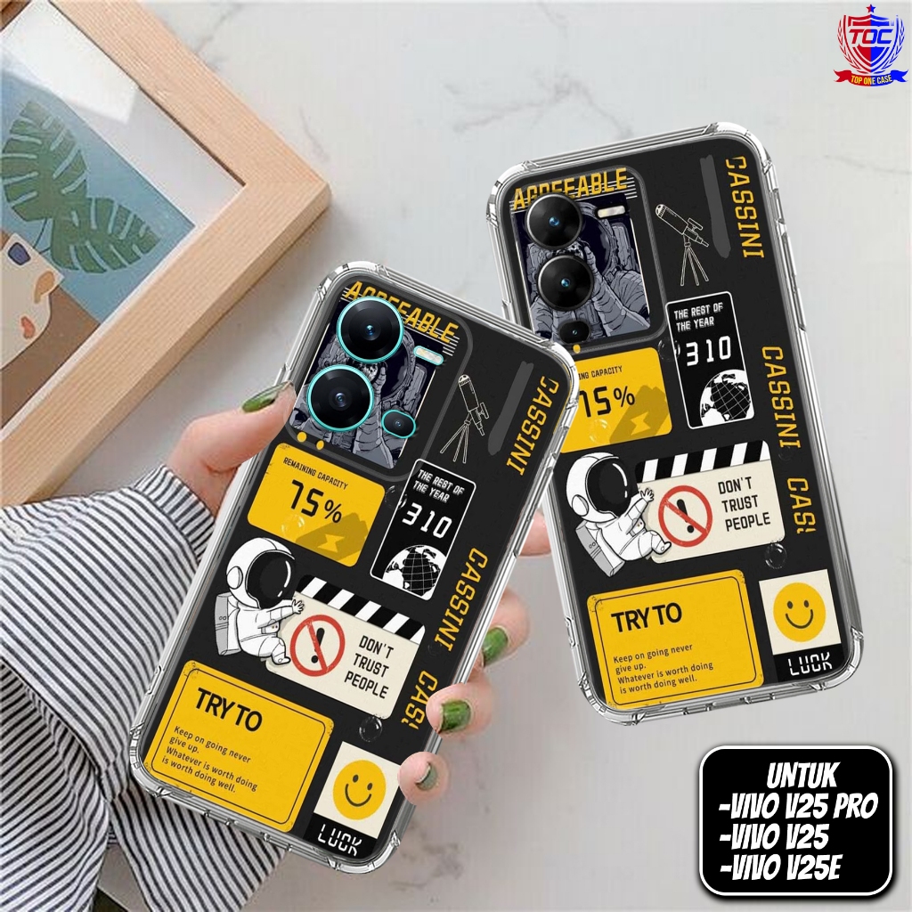 Case VIVO V25/VIVO V25E/V25 PRO 2023 - Casing VIVO V25 Terbaru Top One Case [ MOTIF 10 ] Casing Hp V