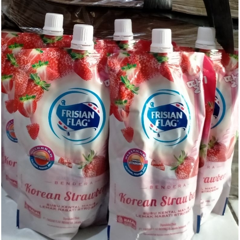 

SUSU FRISIAN FLAG KOREA STROBERI POUCH 260G