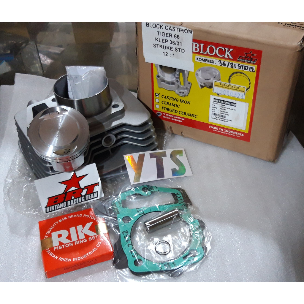 Block Set Casting Iron Tiger 66 BRT