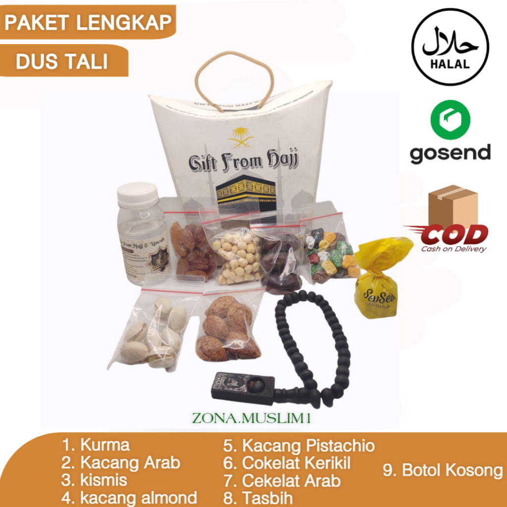 

Paket oleh-oleh haji dan umroh TANPA AIR ZAM-ZAM