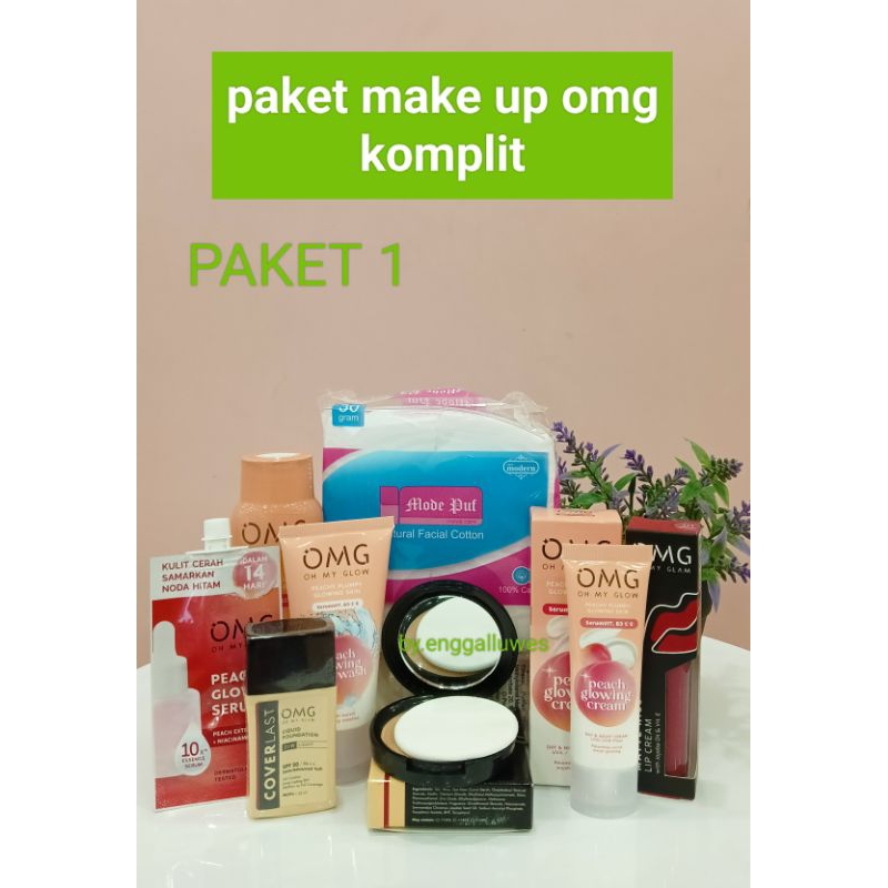 PAKET MAKE UP OMG KOMPLIT