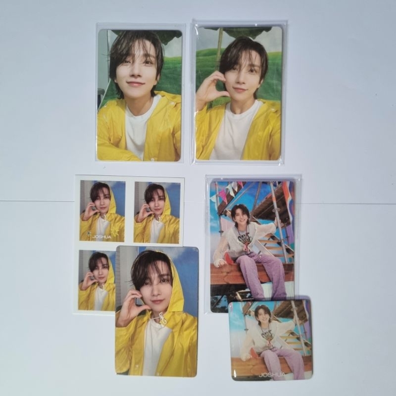 SEVENTEEN Joshua heaven carver carat ver. pob weverse set sticker magnet photocard