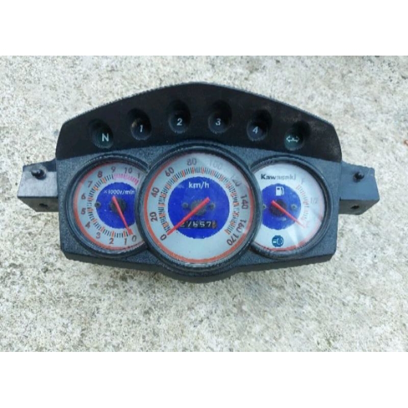 speedometer Kawasaki zx 130 kilometer Kawasaki zx 130cc original copotan