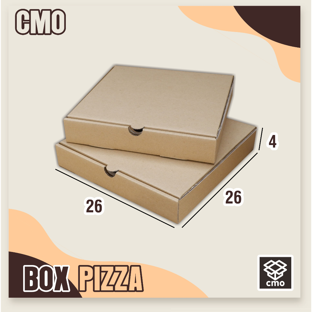 

Box Pizza/hampers 26x26x4 CM HAMPERS/KADO/PIZZA/GIFT/POLOS/BOXHAMPERS/BOXSEMBAKO