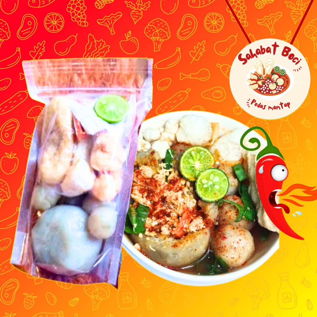 

Baso Aci Ayam Suwir Pedas Gurih Nikmat
